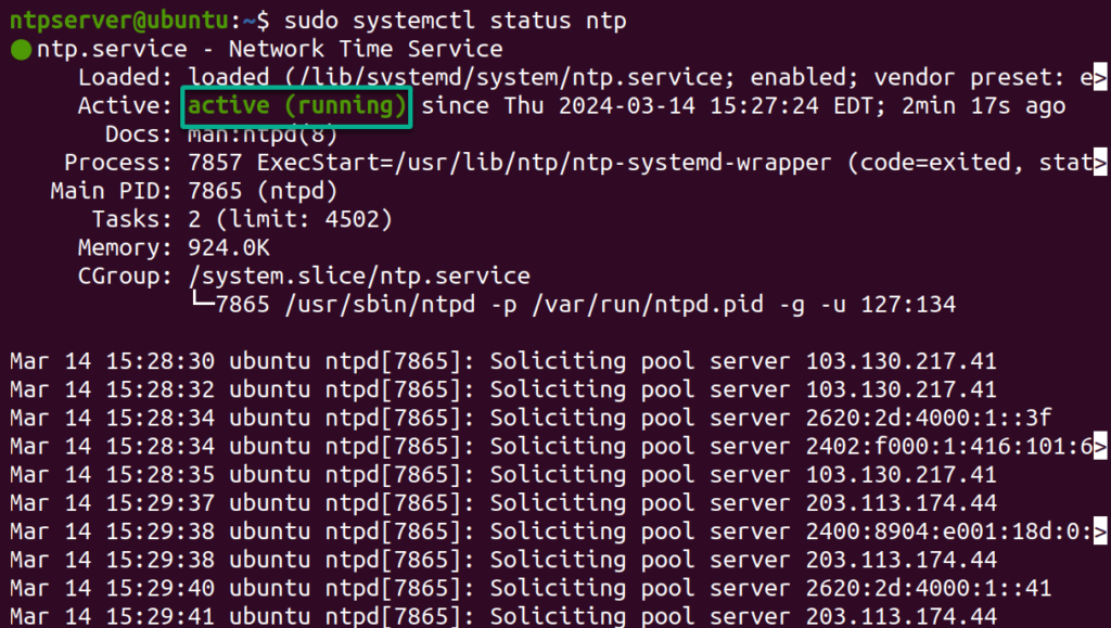 How To Setup Ubuntu NTP Server