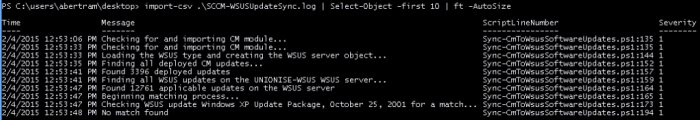 wsussccmsync