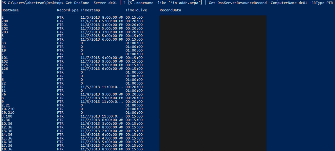 dns reverse records
