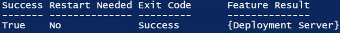 WDS-Deployment Windows feature