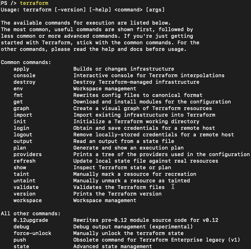 Terraform Usage Instructions