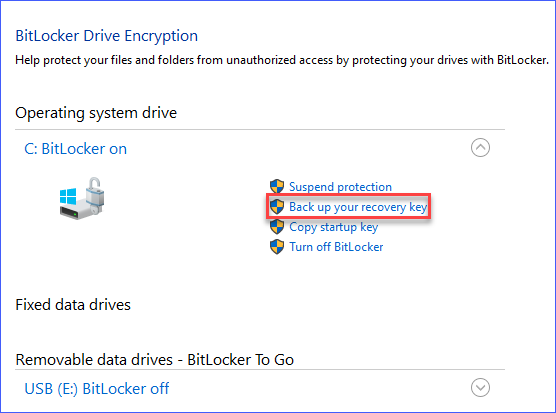 blandt Fremme Erklæring How to Save and Recover BitLocker Recovery Keys