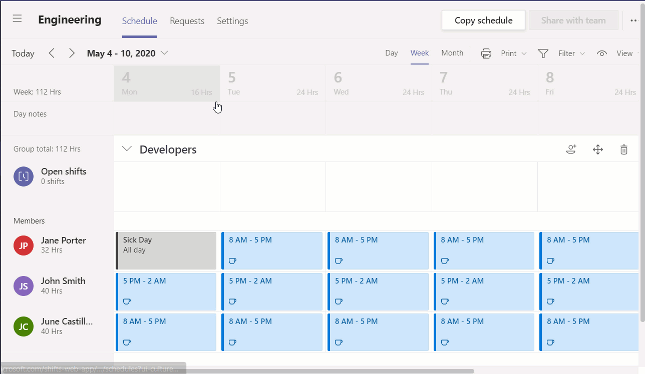 Getting Started with Microsoft Teams Shifts