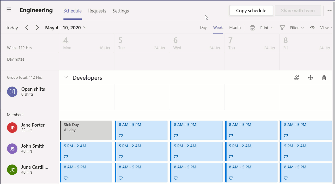 Getting Started with Microsoft Teams Shifts
