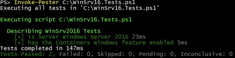 All tests pass
