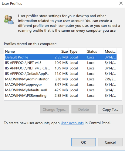 delete user profile windows 10 powershell