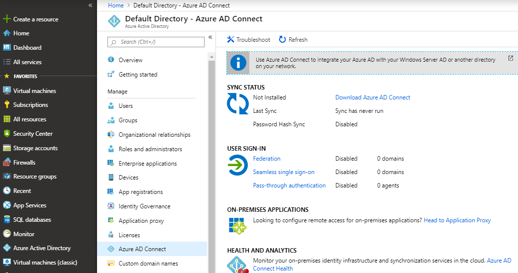 reset office 365 password synced with ad