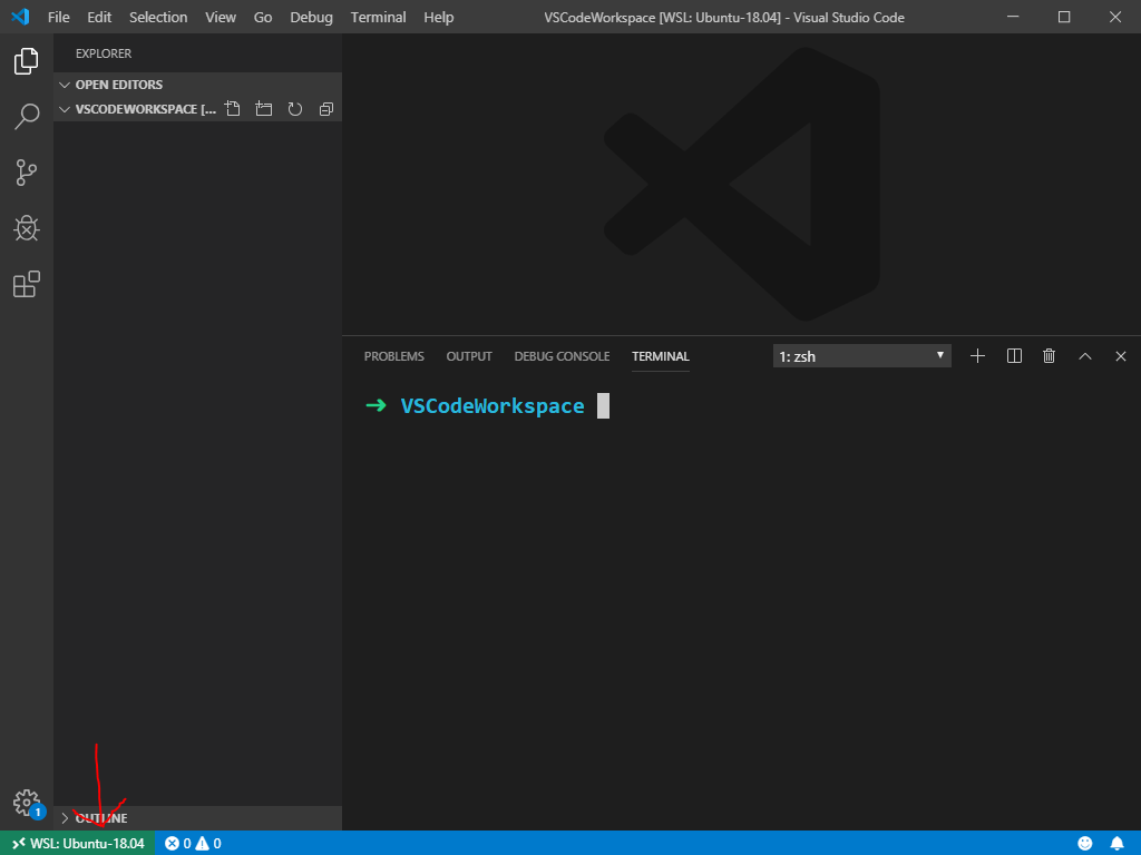 Working with WSL and Visual Studio Code