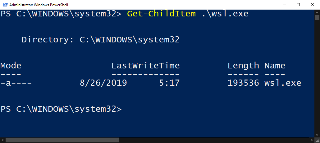 Удалить debian windows wsl