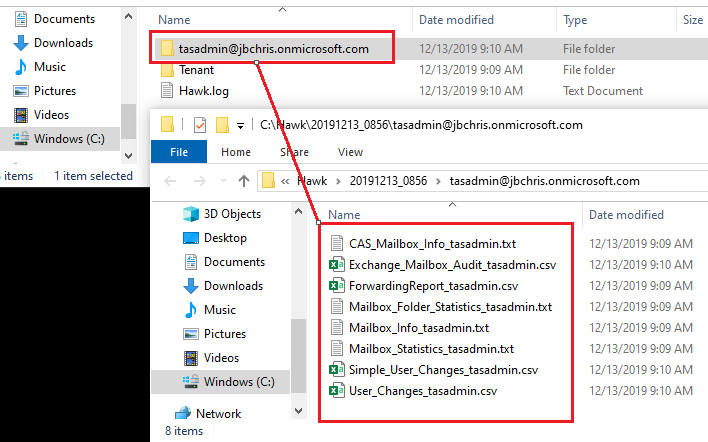 Office 365 User log files