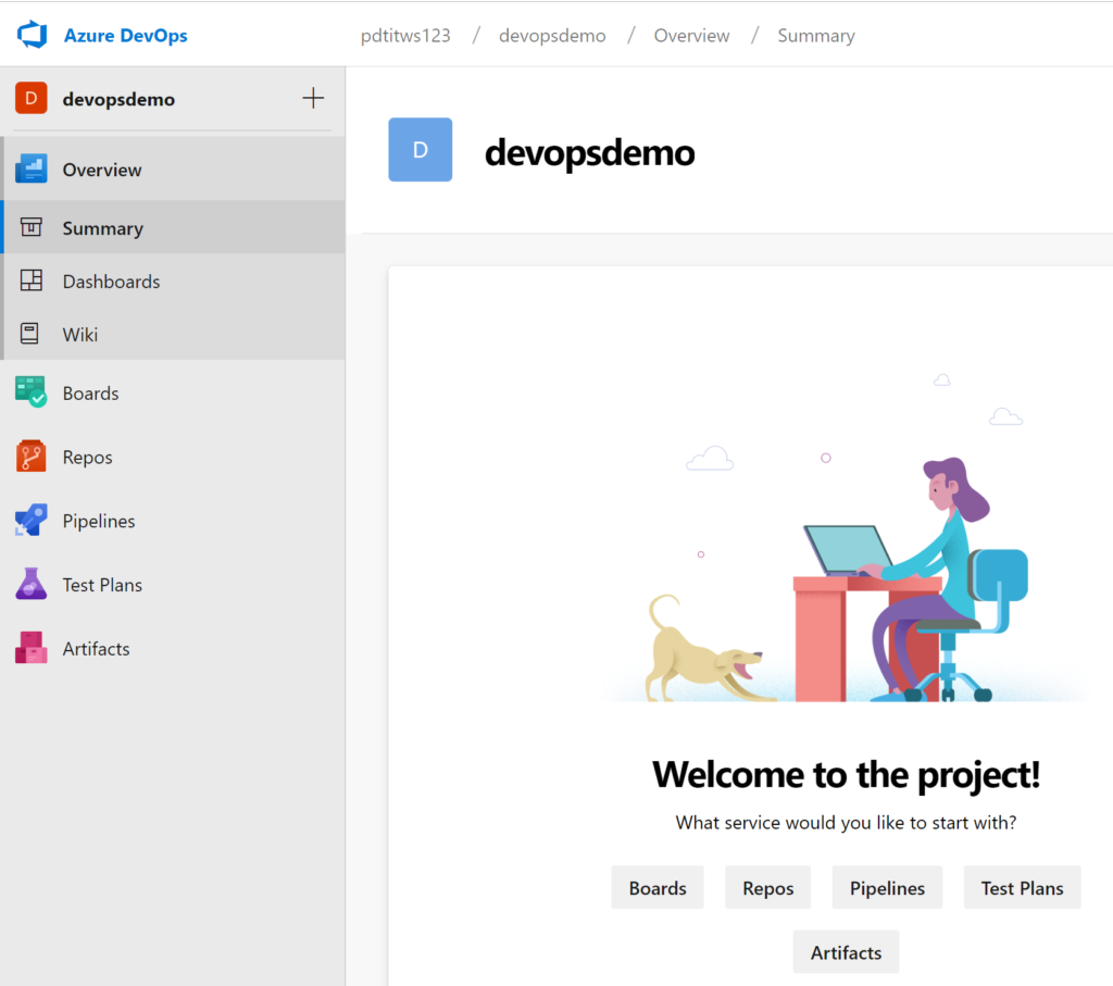 Azure DevOps project overview
