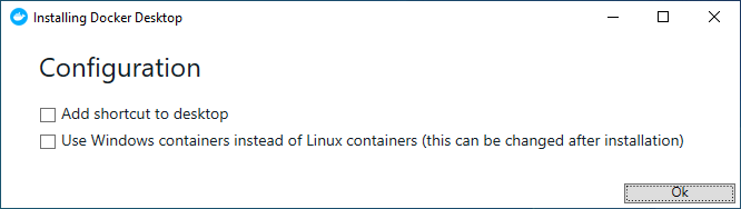 Run Docker Windows 10 Home