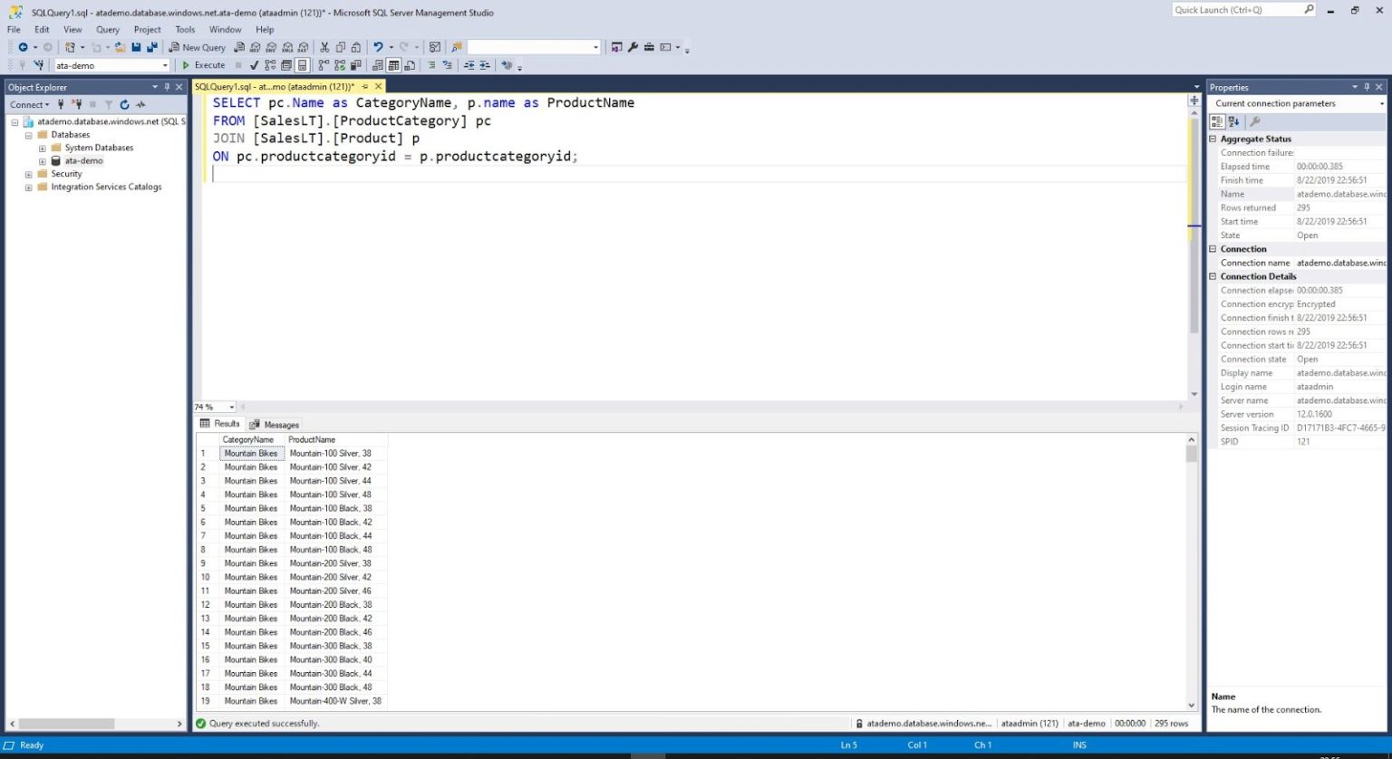 azure data studio vs sql server management studio