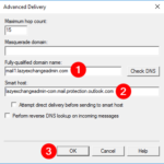 surgemail use relay server