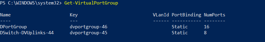 Získat-VirtualPortGroup