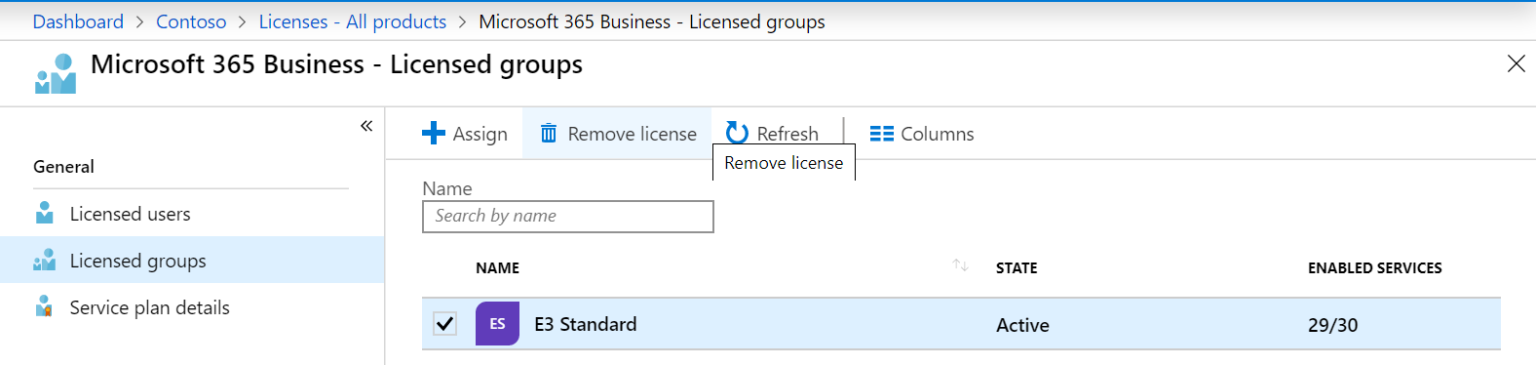 office 365 license assignment nested groups