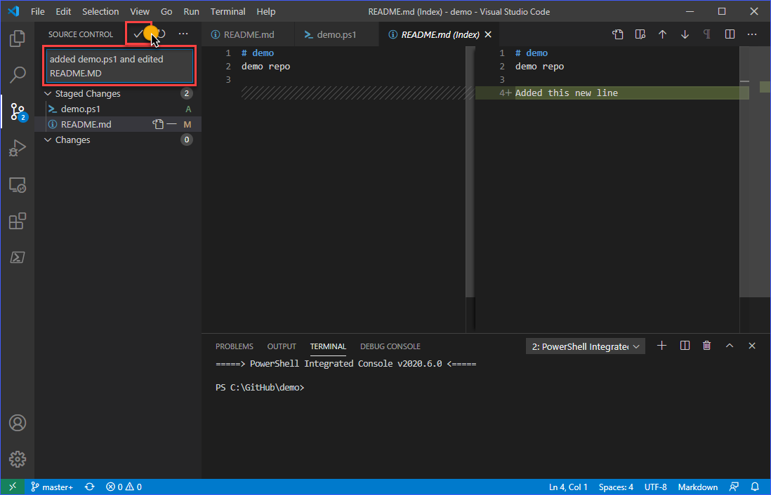 visual studio code github