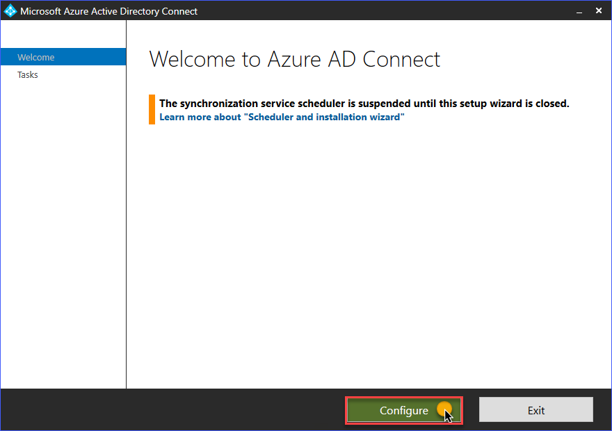 Configure Azure AD Connect