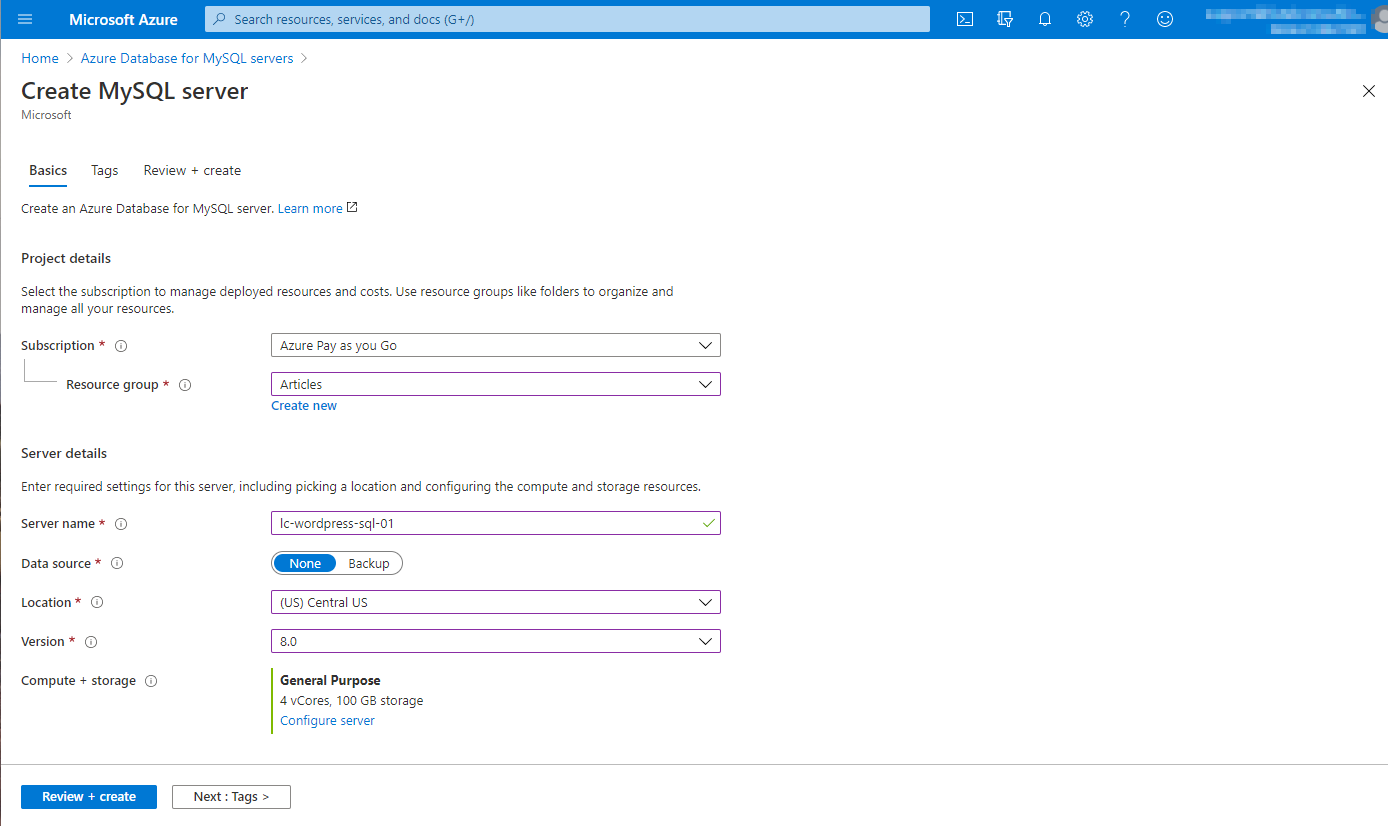 Create an Azure WordPress Blog: A Detailed Step-by-Step Guide