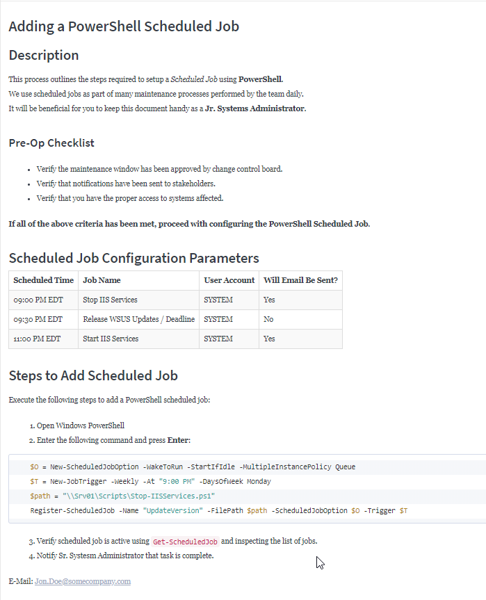 Sample Markdown rendering.