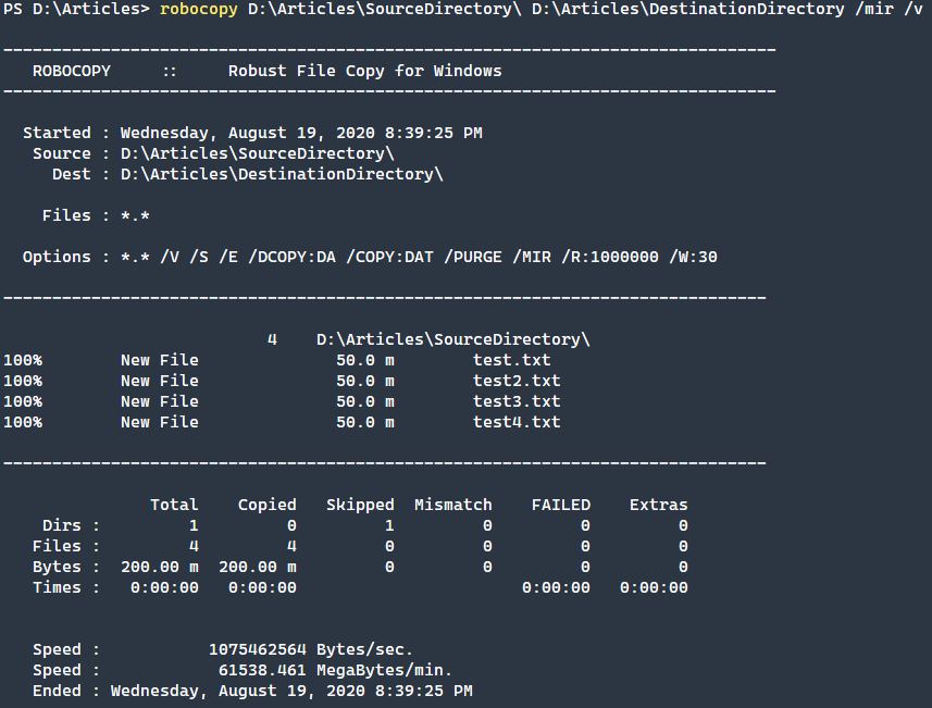 robocopy equivalent for mac