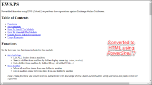 Effortlessly Convert Markdown to HTML with PowerShell
