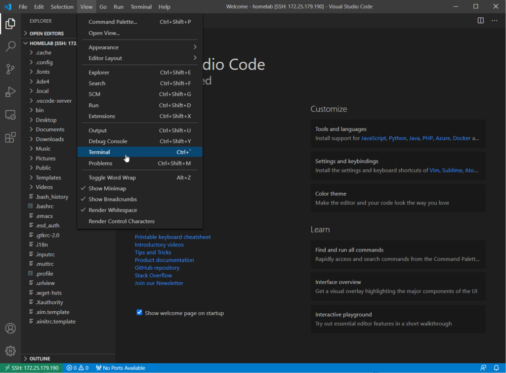 VS Code and Remote SSH: A Windows Admin's Guide