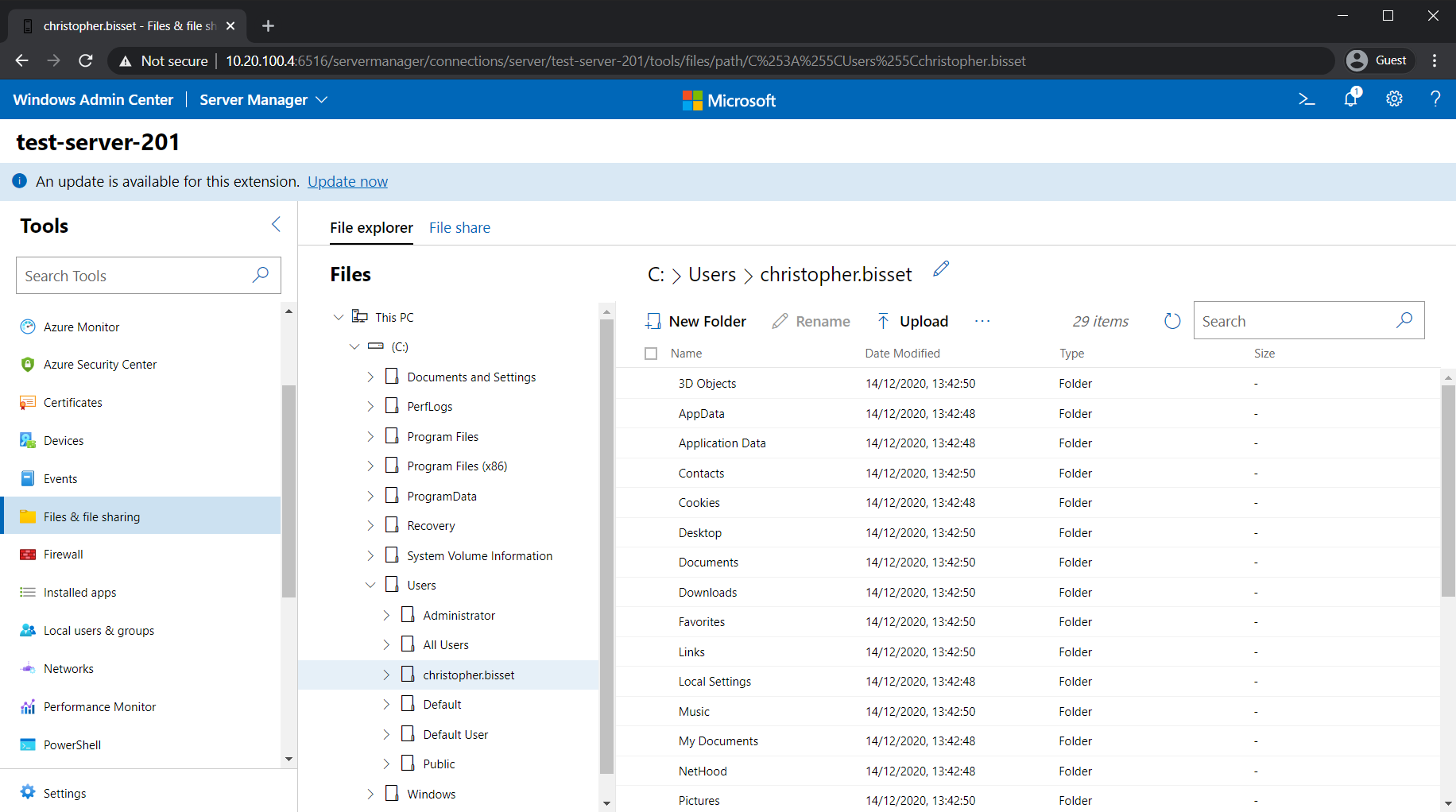 Windows admin center создать raid