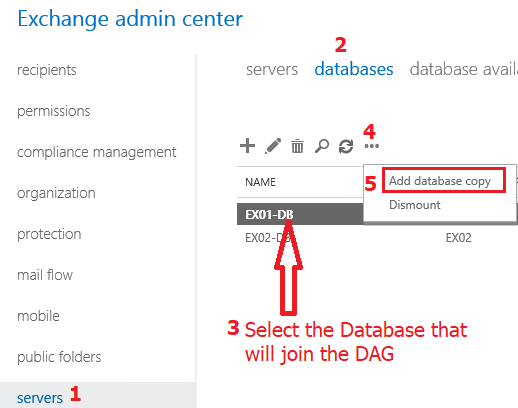 Adding Database to DAG