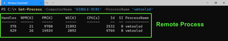 Steamy PowerShell Get-Process Cmdlet for Running Processes