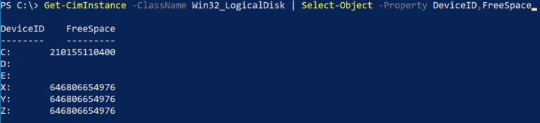 How to Use PowerShell to Get Free Disk Space [Tutorial]