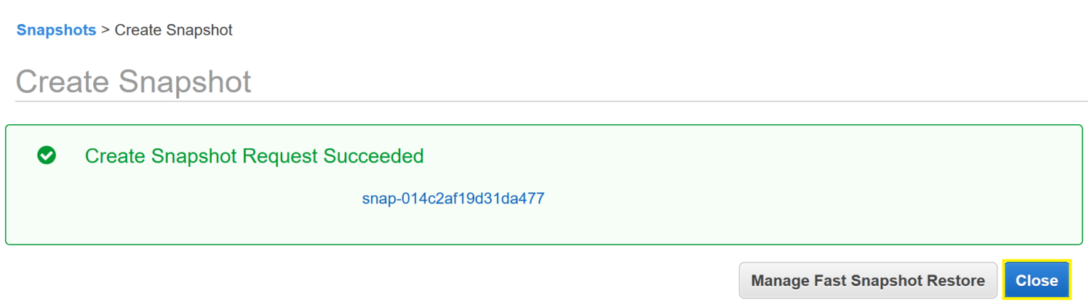 How To Process AWS EC2 Backup With EBS Snapshots