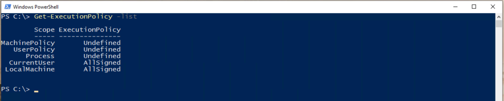 Set-ExecutionPolicy for Managing PowerShell Execution Policies