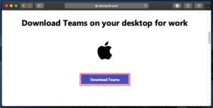 mac teams install
