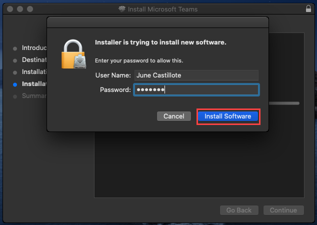 how to install microsoft teams on apple mac