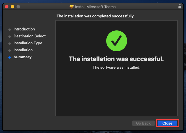 microsoft teams installer mac