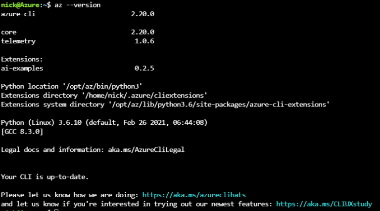 install azure cli on linux machine