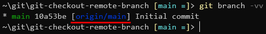 git checkout remote branch