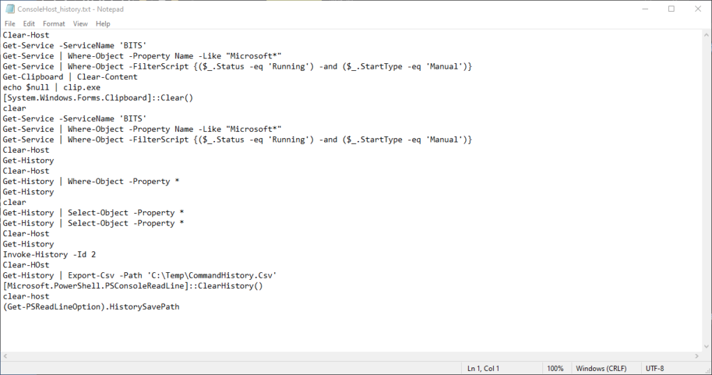 How to Use PowerShell History Feature