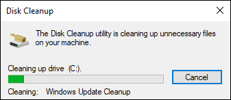 cleaning up windows 10