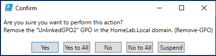 GPO deletion confirmation prompt 