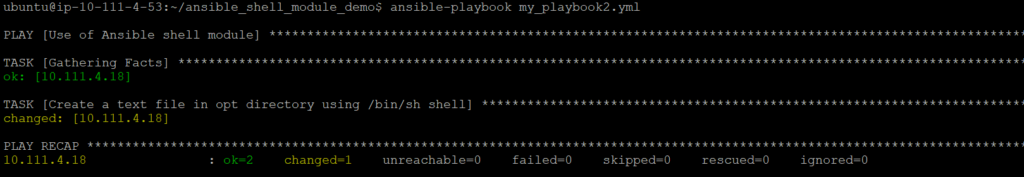 how-to-run-remote-commands-with-the-ansible-shell-module