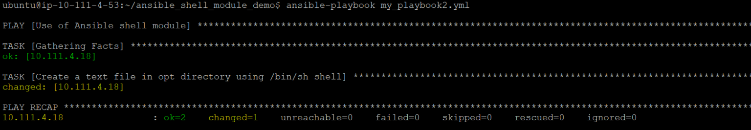 how-to-run-remote-commands-with-the-ansible-shell-module