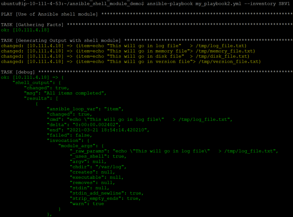 how-to-run-remote-commands-with-the-ansible-shell-module