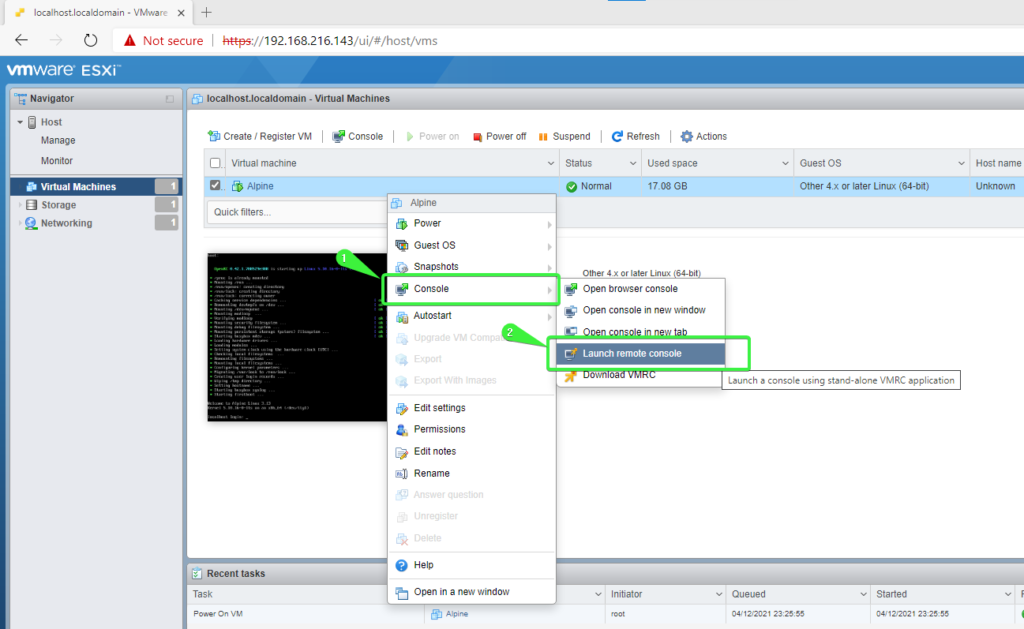 How to Set up the VMware Remote Console (Windows and Linux)