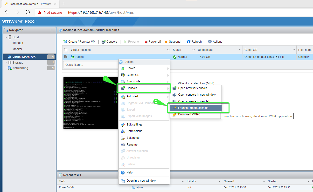 Vmware remote console как пользоваться