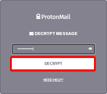Decrypting ProtonMail Encrypted Email