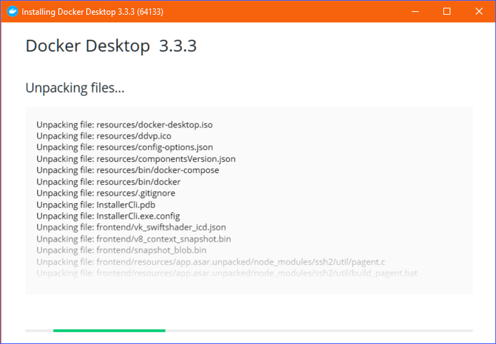 Installing Docker Desktop