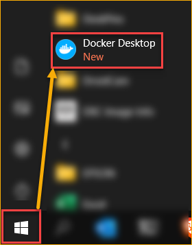 Starting Docker Desktop