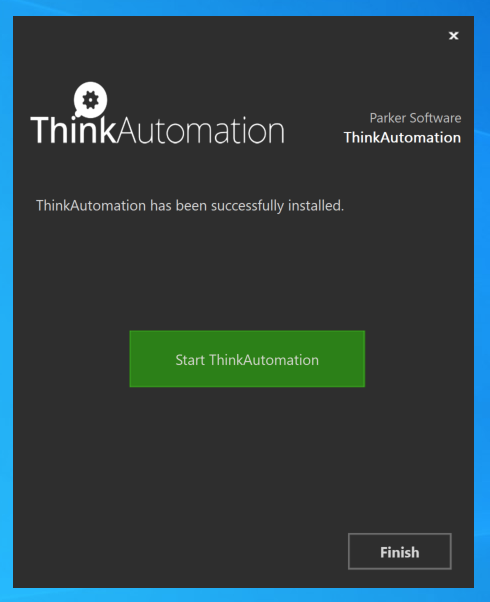 ThinkAutomation installation process